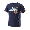 T-shirt pour enfant Wilson  Paris Hope Tech Tee Y Peacoat