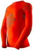 T-shirt pour enfant X-Bionic  Invent 4.0 Round Neck LG SL Teal Sunset Orange/Anthracite
