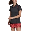 T-shirt pour femme adidas  Club Graphic Polo Grey