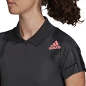 T-shirt pour femme adidas  Club Graphic Polo Grey