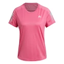 T-shirt pour femme adidas OWN THE RUN TEE semi solar pink