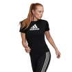 T-shirt pour femme adidas  Primeblue Designed 2 Move Logo Sport Black