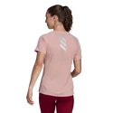 T-shirt pour femme adidas Runner Tee Wonder Mauve