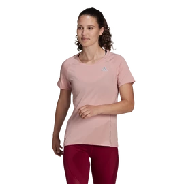 T-shirt pour femme adidas Runner Tee Wonder Mauve