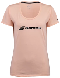 T-shirt pour femme Babolat Exercise Babolat Tee Tropical Peach