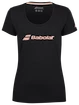T-shirt pour femme Babolat  Exercise Babolat Tee Women Black