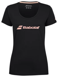 T-shirt pour femme Babolat Exercise Babolat Tee Women Black