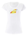 T-shirt pour femme Babolat  Exercise Big Flag Tee White