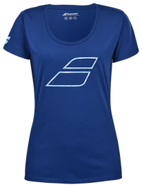 T-shirt pour femme Babolat Exercise Flag Tee Women Sodalite Blue