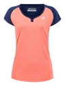 T-shirt pour femme Babolat  Play Cap Sleeve Top Fluo Strike