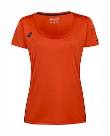 T-shirt pour femme Babolat Play Cap Sleeve Top Women Fiesta Red