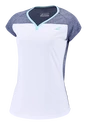 T-shirt pour femme Babolat  Play Cap Sleeve Top Women White/Blue