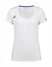 T-shirt pour femme Babolat Play Cap Sleeve Top Women White/White