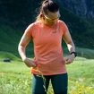 T-shirt pour femme Bergans  Floyen Wool Tee Orange