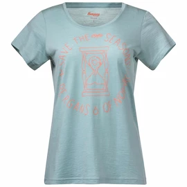 T-shirt pour femme Bergans Graphic Wool W Tee