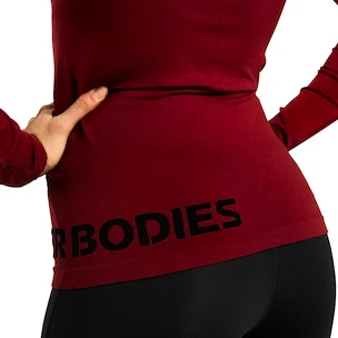 T-shirt pour femme Better Bodies  Tričko Nolita Seamless Long Sleeve červené