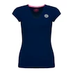 T-shirt pour femme BIDI BADU  Bella 2.0 Tech V-Neck Tee Dark Blue