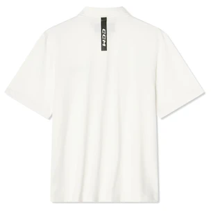 T-shirt pour femme CCM  Golf Polo Solid Blanc