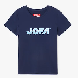 T-shirt pour femme CCM Jofa SS Tee Midnight Blue Senior