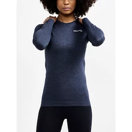 T-shirt pour femme Craft Core Dry Active Comfort LS Navy Blue