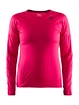 T-shirt pour femme Craft  Shade LS tmavě růžová