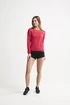 T-shirt pour femme Craft  Shade LS tmavě růžová