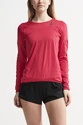 T-shirt pour femme Craft  Shade LS tmavě růžová