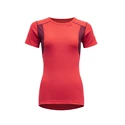 T-shirt pour femme Devold  Hiking T-Shirt Poppy/Beetroot