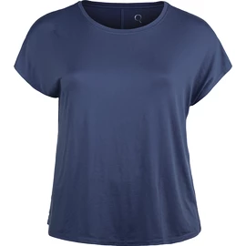 T-shirt pour femme Endurance Jenirei Soft Touch Tee Dark Sapphire