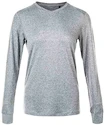 T-shirt pour femme Endurance  Kusina Melange Sustainable LS Tee Grey 36