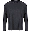 T-shirt pour femme Endurance  Q Cihera Melange LS Tee Black 44