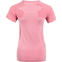 T-shirt pour femme Endurance  Vanilla Melange Seamless Tee SS Dusty Rose