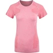 T-shirt pour femme Endurance  Vanilla Melange Seamless Tee SS Dusty Rose  L/XL