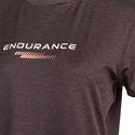 T-shirt pour femme Endurance  Wange Melange S/S Tee Black Bean