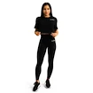 T-shirt pour femme GymBeam  Limitless Cropped T-shirt Black