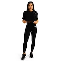 T-shirt pour femme GymBeam  Limitless Cropped T-shirt Black