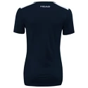 T-shirt pour femme Head  Club 22 Tech T-Shirt Women Dark Blue