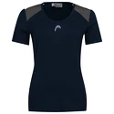 T-shirt pour femme Head  Club 22 Tech T-Shirt Women Dark Blue