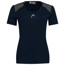 T-shirt pour femme Head Club 22 Tech T-Shirt Women Dark Blue