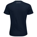 T-shirt pour femme Head  Club Lara T-Shirt Women Dark Blue/Yellow