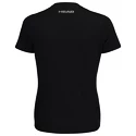 T-shirt pour femme Head  Club Lucy T-Shirt Women Black