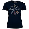 T-shirt pour femme Head Vision Racquet Dark Blue