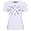 T-shirt pour femme Head  Vision Racquet White