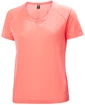 T-shirt pour femme Helly Hansen  W Verglas Pace Hot Coral