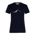 T-shirt pour femme Icebreaker Merino 150 Tech Lite SS T South Const Midnight Navy M