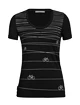 T-shirt pour femme Icebreaker  Tech Lite II SS Scoop Tee Hill Sprint Black SS22