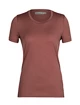 T-shirt pour femme Icebreaker  Tech Lite II SS Tee Grape