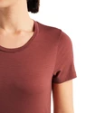 T-shirt pour femme Icebreaker  Tech Lite II SS Tee Grape