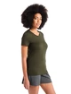 T-shirt pour femme Icebreaker  Tech Lite II SS Tee Loden