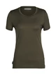 T-shirt pour femme Icebreaker  Tech Lite II SS Tee Loden